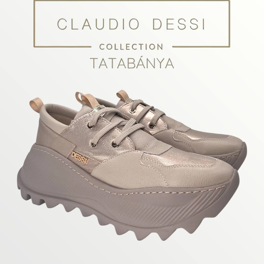 0694-24 bézs sneaker