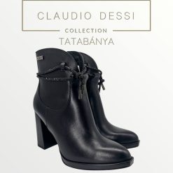 Lux by Dessi 4815/076-4 fekete magassarkú csizma