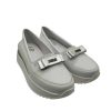 Lux by Dessi Fuerta-04 fehér-ezüst slipon