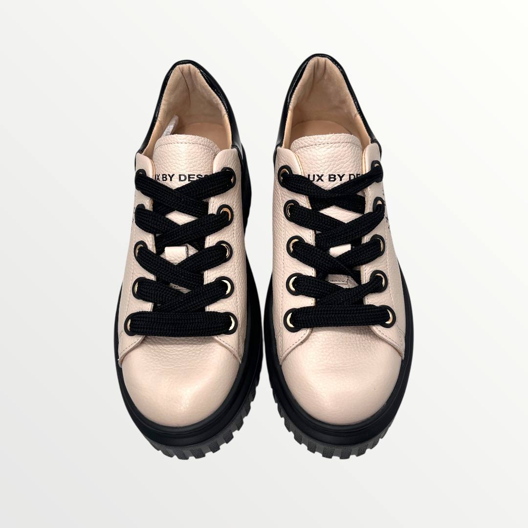 Lux by Dessi Fuerta-13/ML 35 bézs-fekete sneaker - Image 2