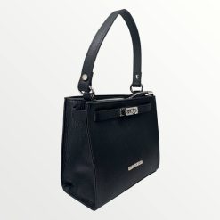 Alternative view of Lux by Dessi 802 bőr fekete táska