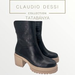 Lux by Dessi Megan-06 fekete LD mg. csizma