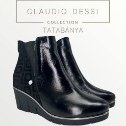 Lux by Dessi 910/AL fekete LD mg. bokacsizma