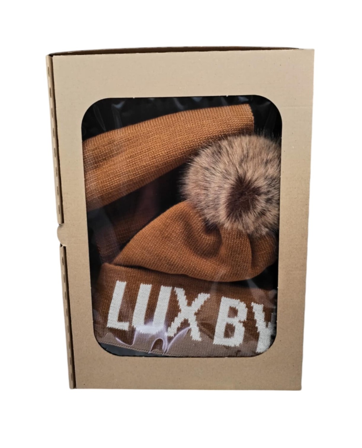 Lux by Dessi Barna Sapka + Sál szett dobozban - Image 2