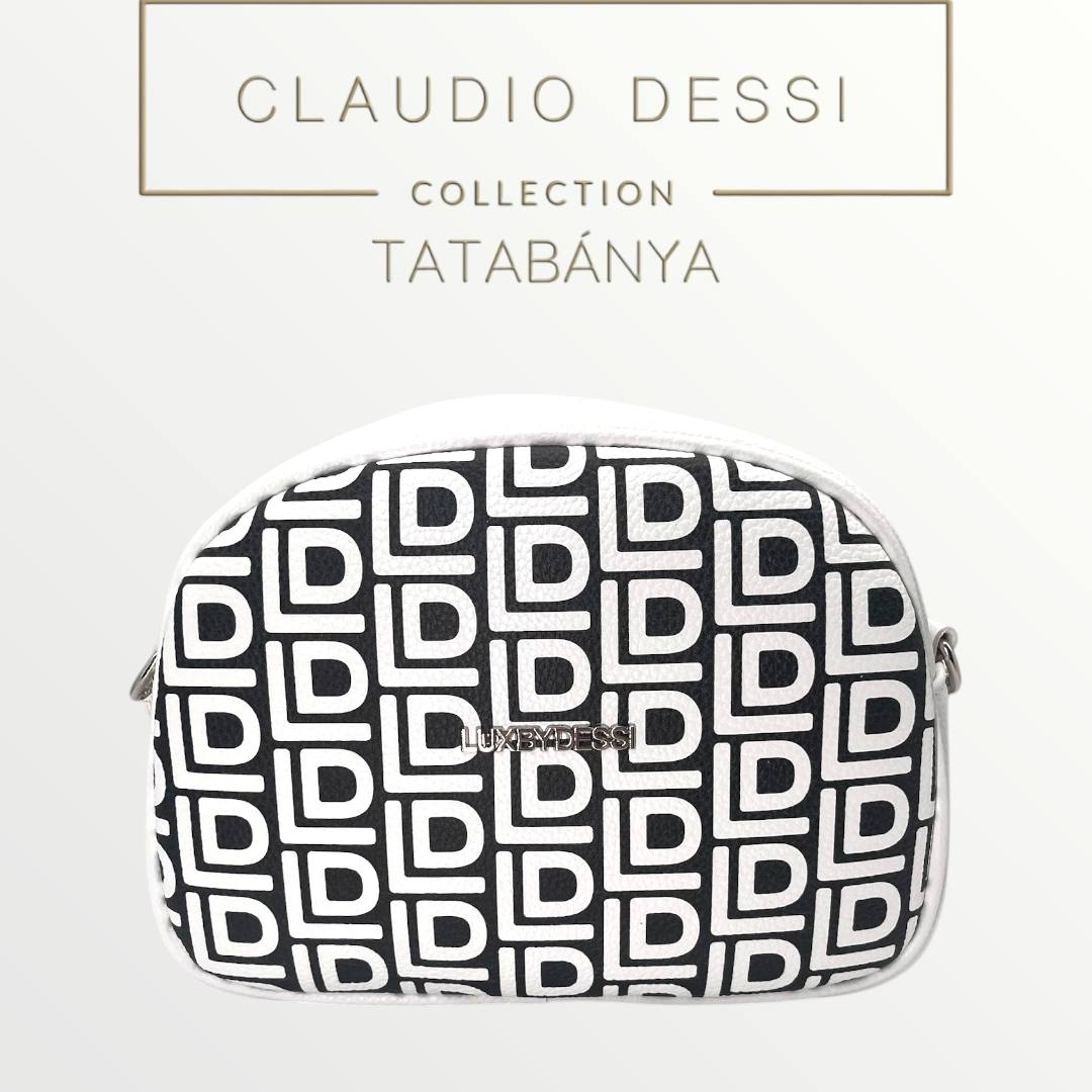 Lux by Dessi T-23 fekete-fehér LD táska