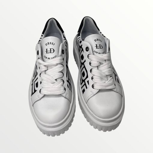 Lux by Dessi FUERTA -16/ML35/MATR. fekete-fehér LD. sneaker - Image 2