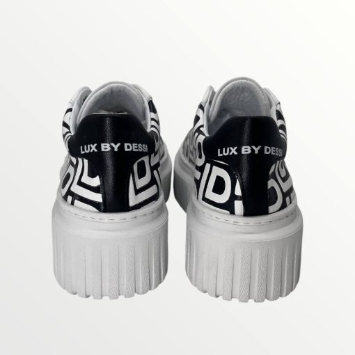 Lux by Dessi FUERTA -16/ML35/MATR. fekete-fehér LD. sneaker - Image 3