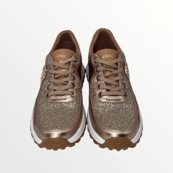 Alternative view of Lux by Dessi HANZA23-84 nugat-platina sneaker