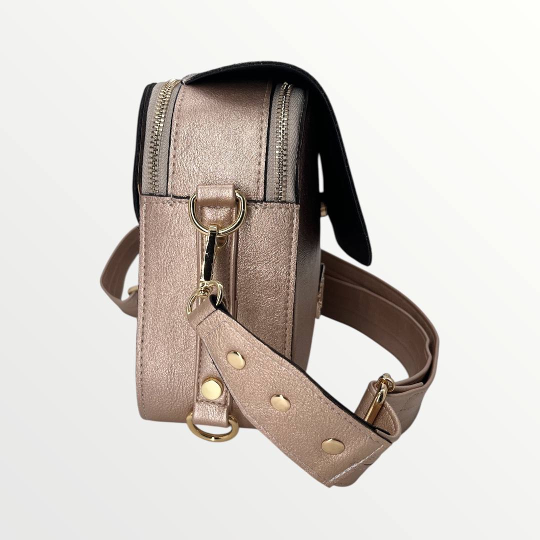 Lux by Dessi 866 platina brokát táska - Image 2