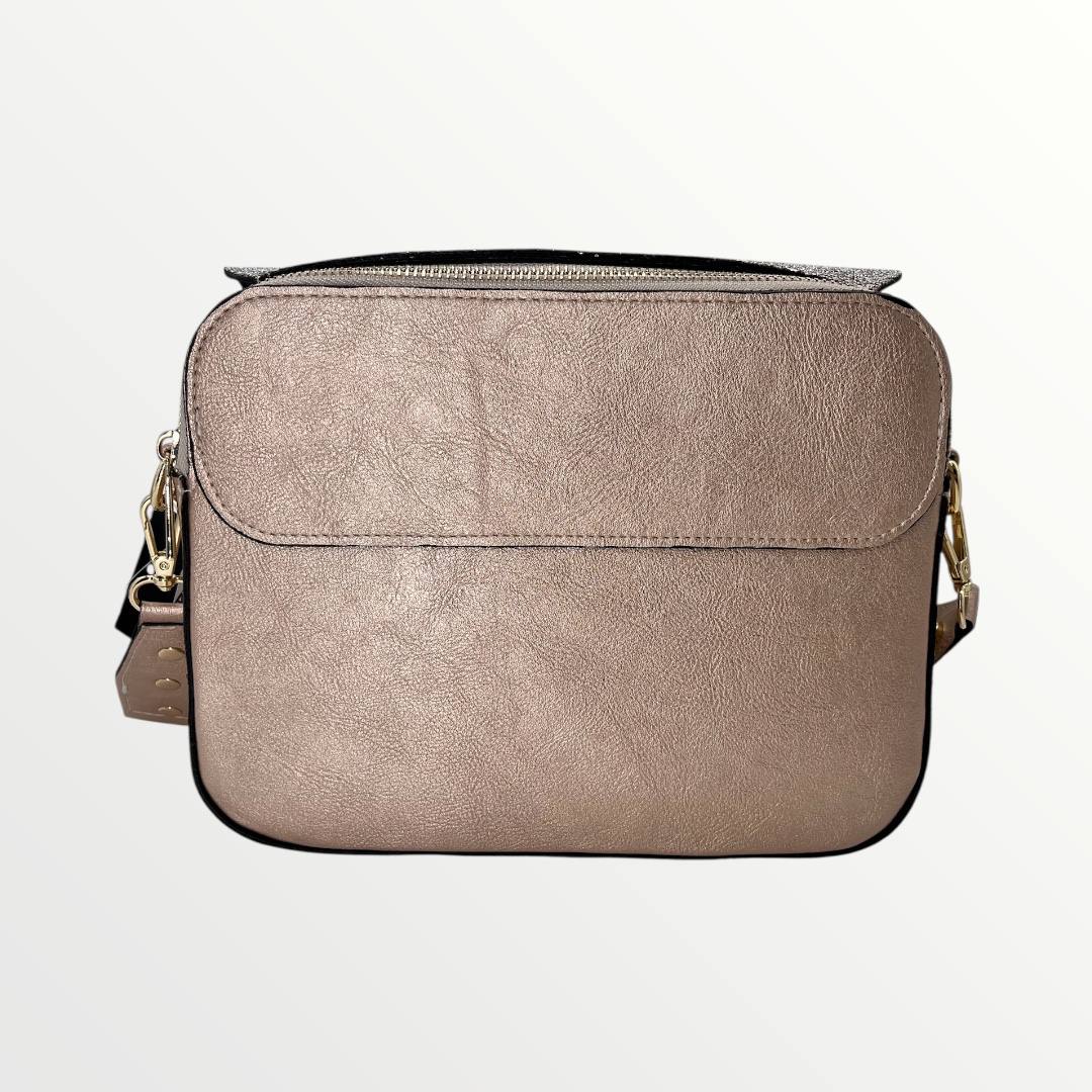 Lux by Dessi 866 platina brokát táska - Image 3