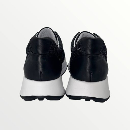 Lux by Dessi Hanza23-85/177 Fekete ocelot sneaker - Image 3