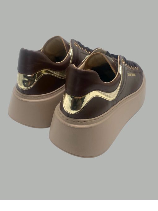 Lux by Dessi HANZA23-72 csokibarna sneaker - Image 2