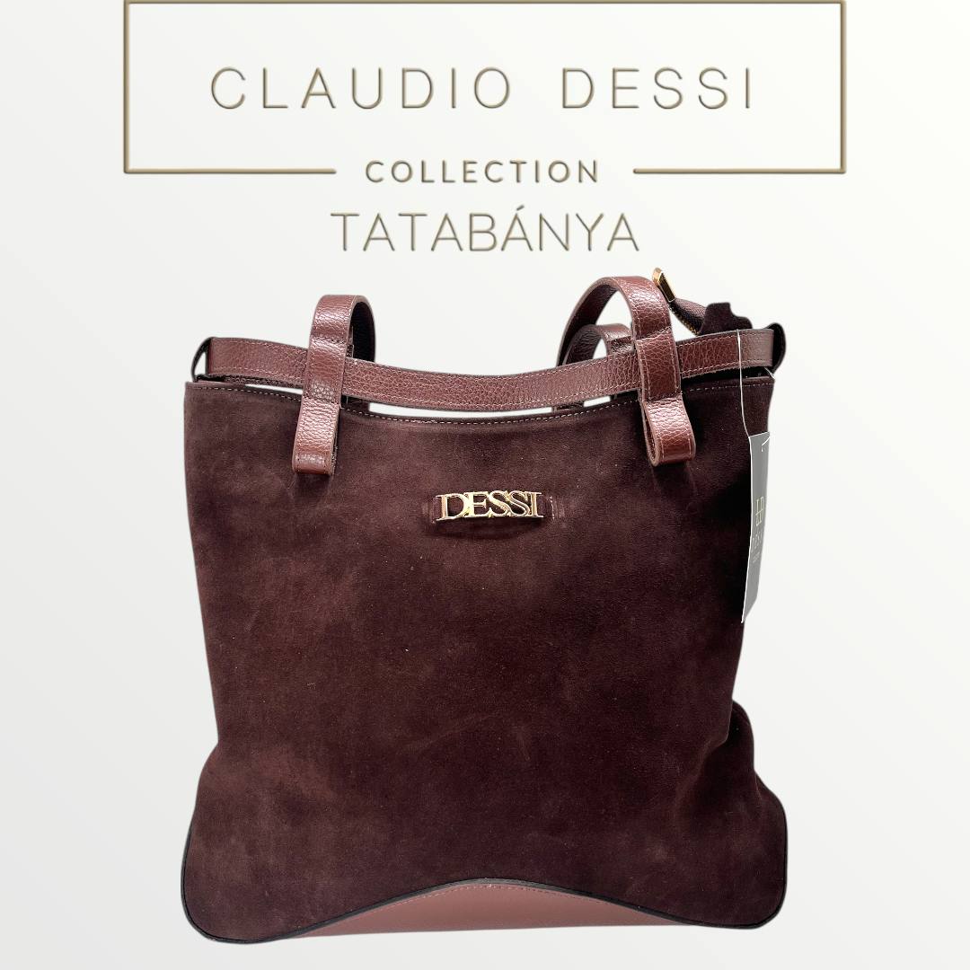 Lux by Dessi 924 barna velúr táska