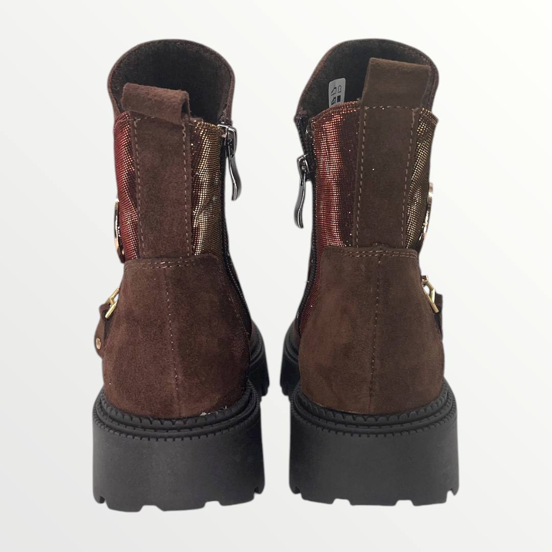 Lux By Dessi 990/BR Barna bokacsizma - Image 3