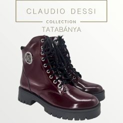Lux by Dessi 4132 Bordó bokacsizma