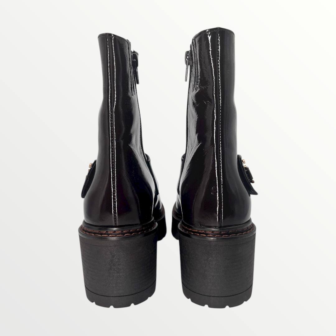 Lux by Dessi Megan-11/Oro Barna bokacsizma - Image 3