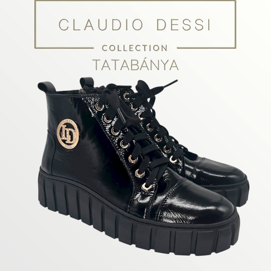 Lux By Dessi 950/RS Fekete bokacsizma