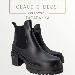 Lux by Dessi Megan-16 fekete bokacsizma